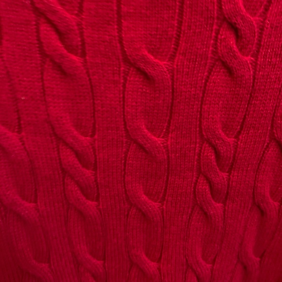 Talbots nylon abs lambs wool crew with cuff buttons. Worn‎ 1x. Perfect condition - Picture 5 of 5